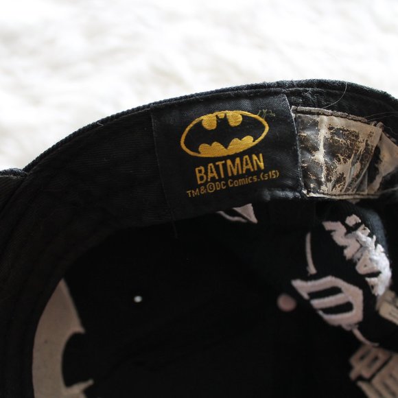 *VERY RARE* CHINA Black Batman Official Merch Snapback w/detailed embroidery - Picture 4 of 7